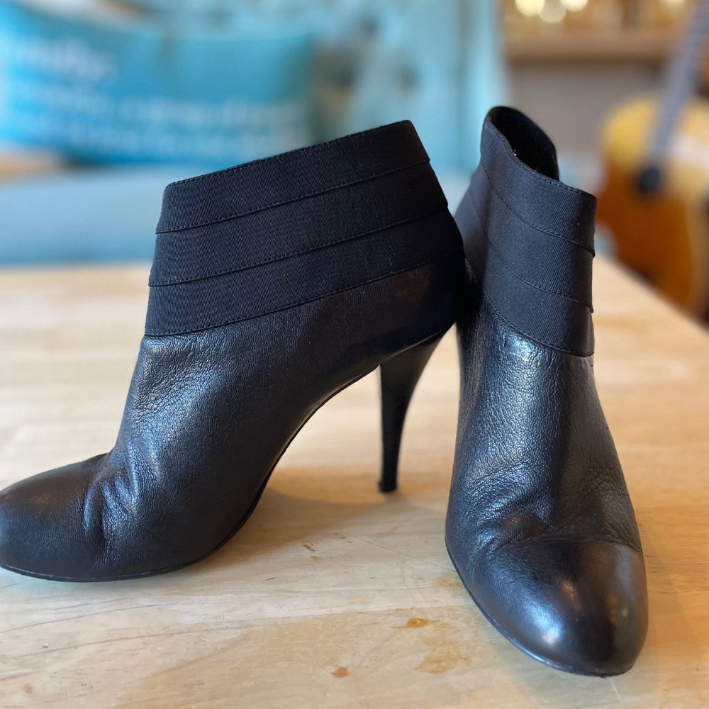 Black Calvin Klein Booties